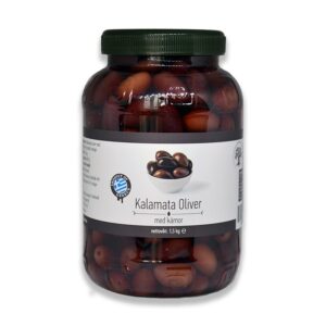 Kalamata Oliver med kärnor 1.5kg