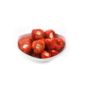 Söta paprikor "cherry" fyllda med ost i olja 1,2kg