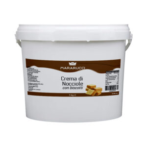 Crema di Nocciole con biscotti - nötkräm med kexbitar 5kg